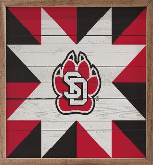 Quilt Mascot University Of South Dakota
